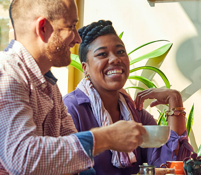 Coffee Shop; UPMC Stock Coffee Shop; UPMC Stock Coffee Shop Lawrenceville, diversity,  friends,  coffee,  30s,  lifestyle,  shop,  Cafe D'amore,  coffee shop